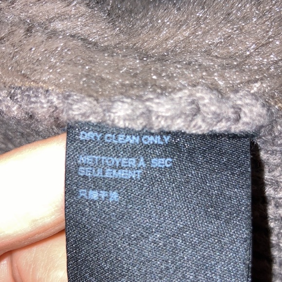 Anthropologie Front Faux Fur Open Cardigan - Picture 10 of 11